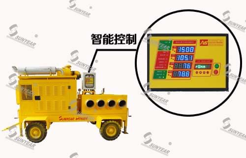 防汛抗旱移動(dòng)泵車智能控制